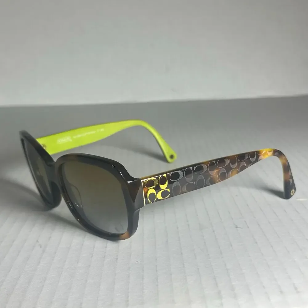Coach HC8001 Emma 5052/13 Tortoise Sunglasses 57-17-135 Rx Ready frames only